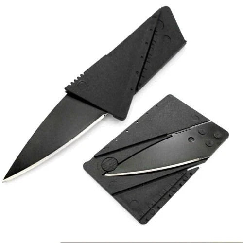 Card Folding Knife | Pocket Safety Cardsharp Blade Small Pocket Survival Knive For Camping, Survival, Fishing, Emergencies