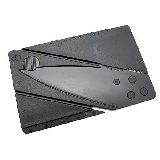 Card Folding Knife | Pocket Safety Cardsharp Blade Small Pocket Survival Knive For Camping, Survival, Fishing, Emergencies