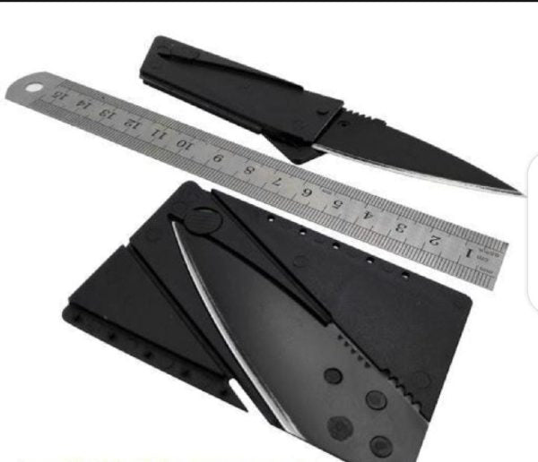 Card Folding Knife | Pocket Safety Cardsharp Blade Small Pocket Survival Knive For Camping, Survival, Fishing, Emergencies