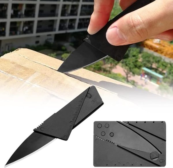 Card Folding Knife | Pocket Safety Cardsharp Blade Small Pocket Survival Knife