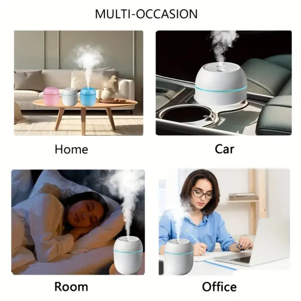 Modes Auto Off With Led Light For Home Car Mist Maker Face Steamer Car Air Fresheners