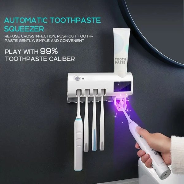 Toothpaste Dispenser With Uv